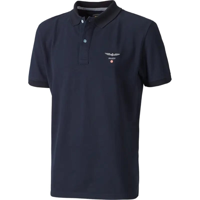 POLO PILOT couleur bleue marine POLO PILOT couleur bleue marine