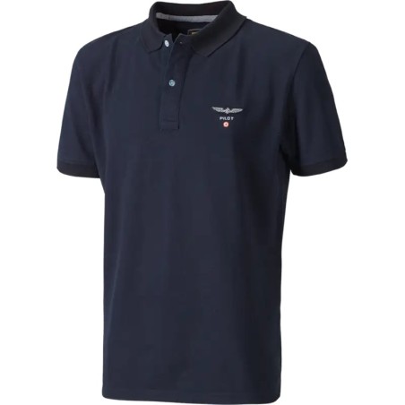 POLO PILOT couleur bleue marine