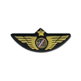 AILE DE POITRINE PILOTE AVION avec bande tricolore