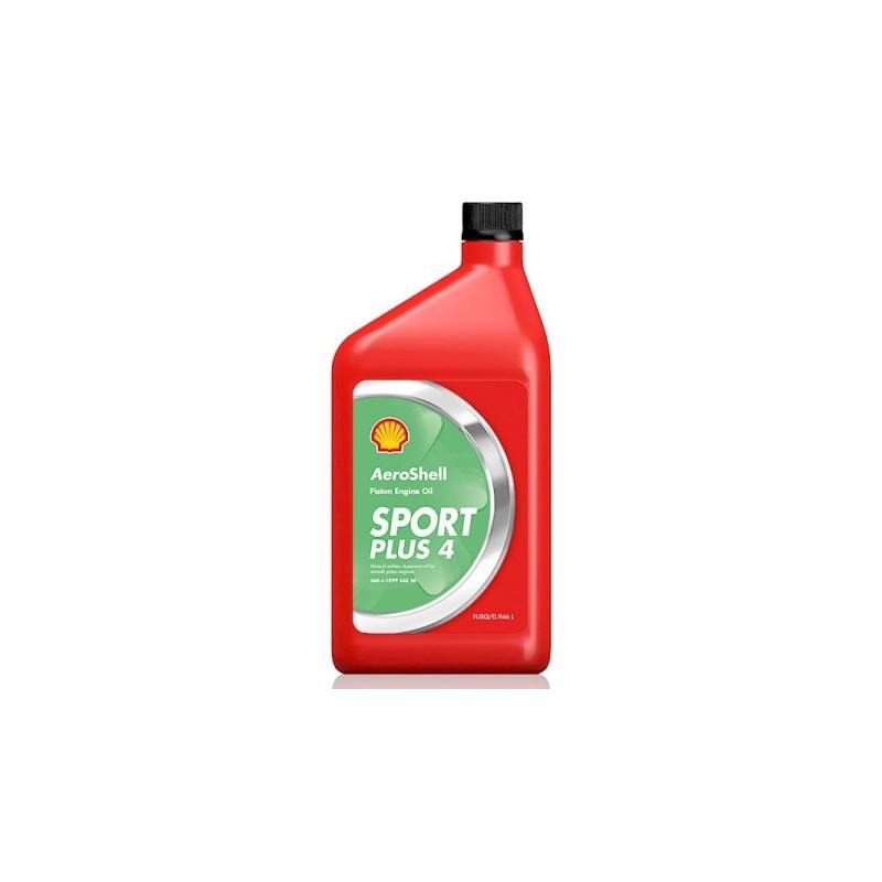 HUILE AEROSHELL SPORT PLUS 4 bidon 1L pour moteur ROTAX