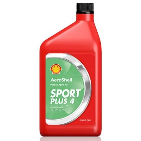 HUILE AEROSHELL SPORT PLUS 4 bidon 1L pour moteur ROTAX
