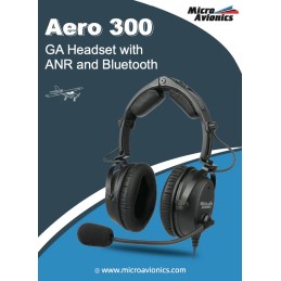 Casque Microavionics AERO 300 ANR GA bluetooth