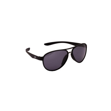 Lunettes de soleil aviateur FLYING EYES Cooper Narrow(Kestrel),noire mat, verres gris unis