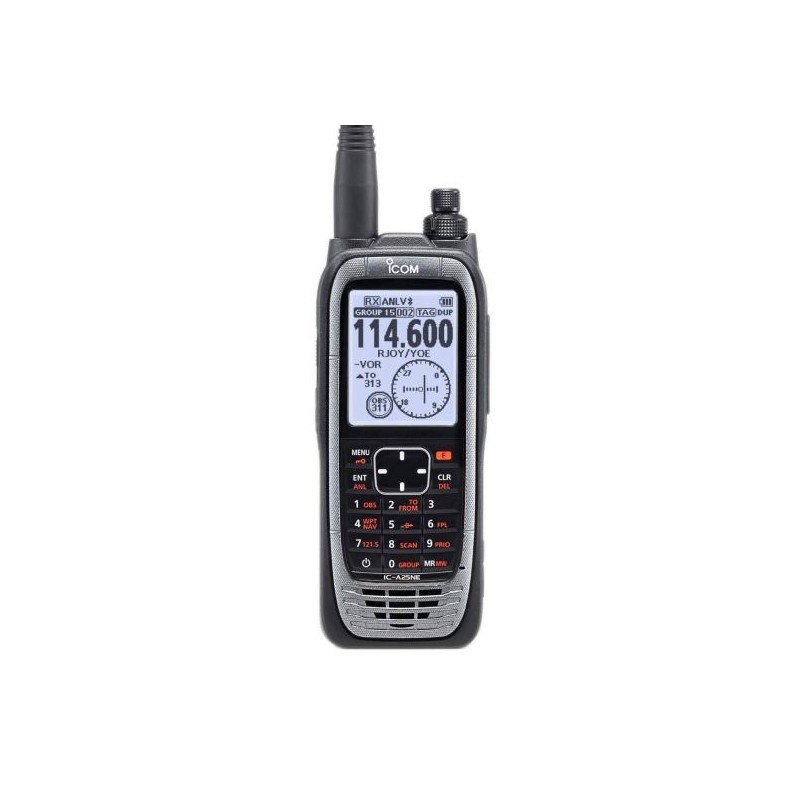 Emetteur-récepteur ICOM IC-A25NE avec fonctions navigation et bluetooth