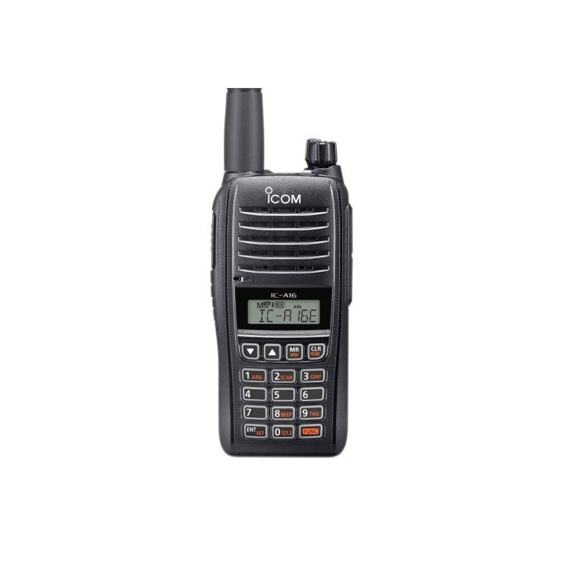 Emetteur-récepteur ICOM IC-A16E avec fonction bluetooth Emetteur-récepteur ICOM IC-A16E avec fonction bluetooth