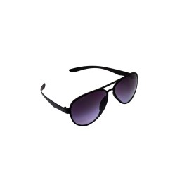 Lunette de soleil aviateur FLYING EYES Cooper Aviator ,noire mat, verres gris dégradé