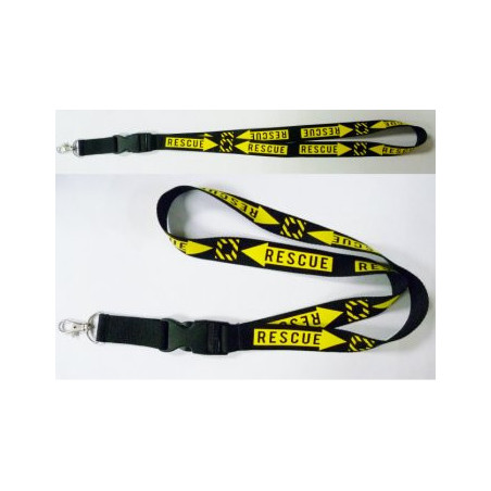 Tour de cou " RESCUE"