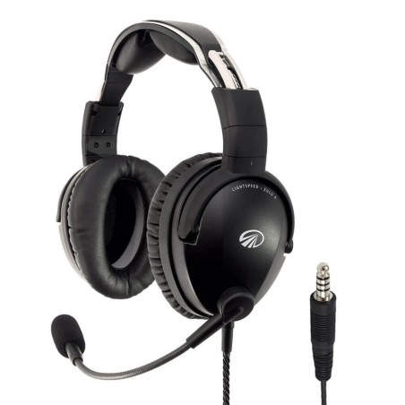 Nouveau casque LIGHTSPEED ZULU 4 ANR- U/174 PLUG (hélicoptère)