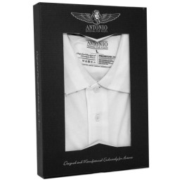 POLO PILOT blanc pour aviateurs