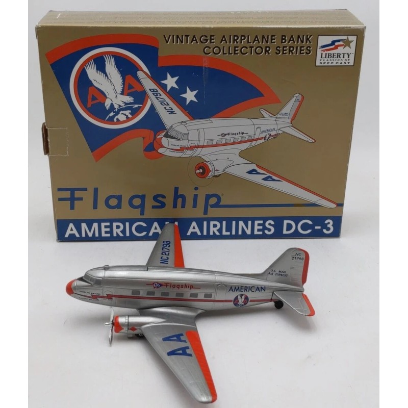 Tirelire DC-3 AMERICAN AIRLINES
