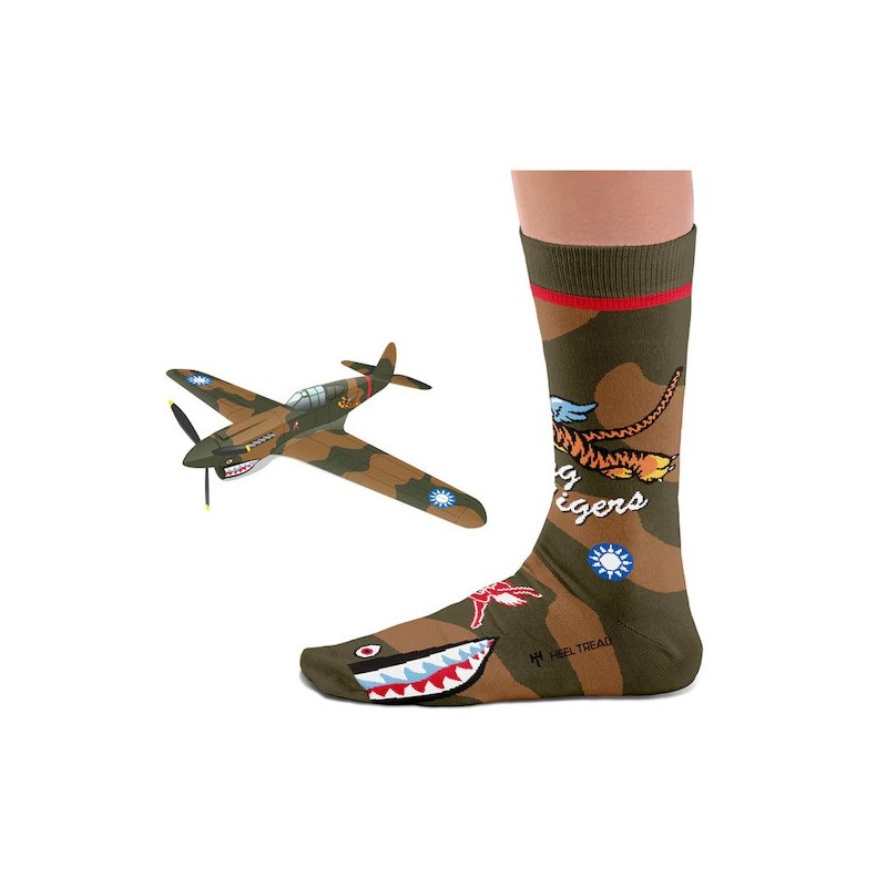 Chaussettes P-40 FLYING TIGERS