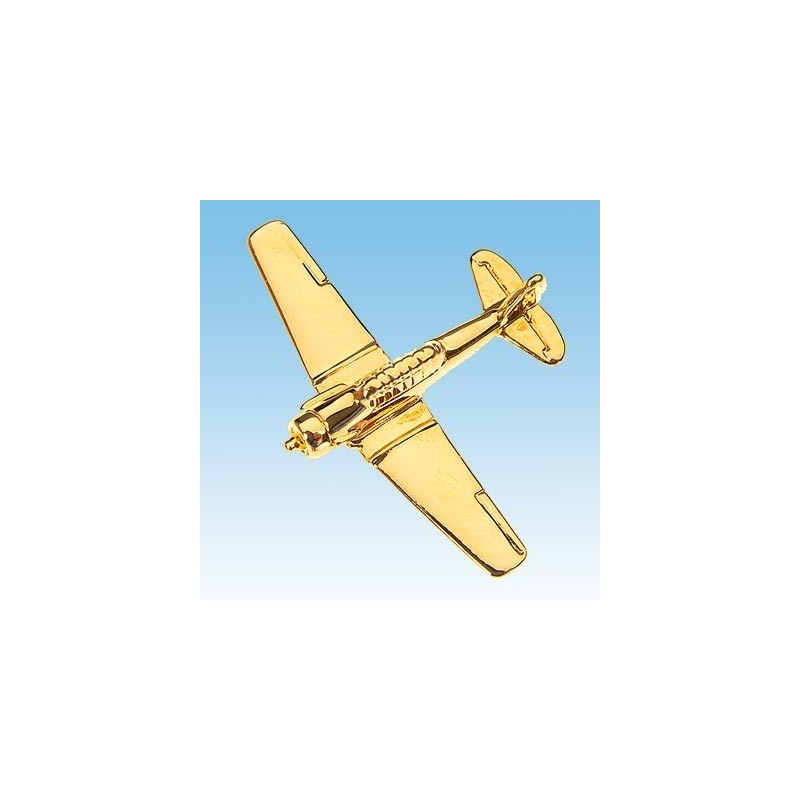 Pins T-6 TEXAN doré