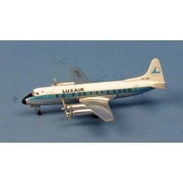 Maquette Vickers Viscount 800 LUXAIR LX-LGC ech 1/400