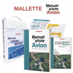 Malette du Manuel PILOTE PPL LAPL 21 ed CEPADUES + livret de progression