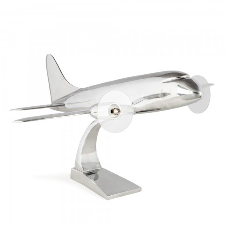 Déco DC-3 style 1930 en aluminium