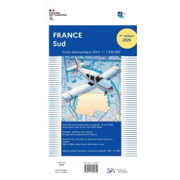 Carte aéro FRANCE SUD  2026 au 1/1 000 000  édition 1