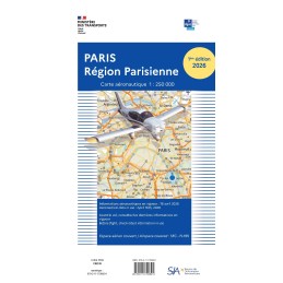 Carte aéro Région Parisienne 2026 au 1/250 000 édition 1