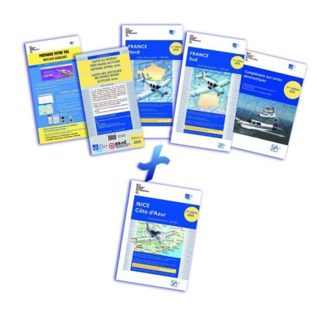 Documents VFR 2026 SIA + carte NICE cote d'azur  250 k 1ère édition