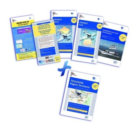Documents VFR 2026 SIA + carte TOULOUSE Occitanie 250 K 1ère édition