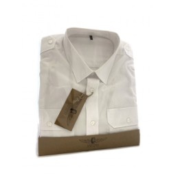 Chemise homme pilote de ligne manche longue