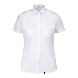 Chemise femme pilote de ligne manche courte