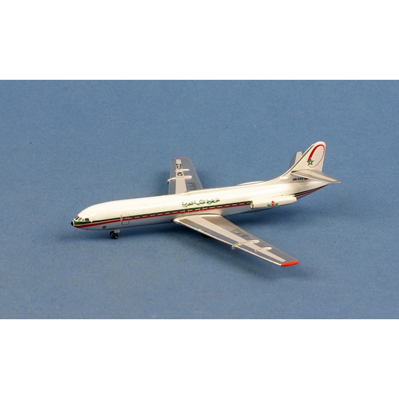 Maquette CARAVELLE SE-210 Royal Air Maroc ech 1/400