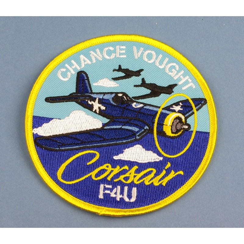 Ecusson CORSAIR F4U brodé (100 mm)