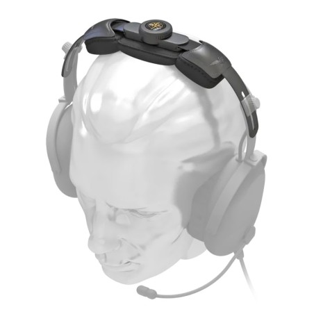 Haut de tête ajustable pour casque avion