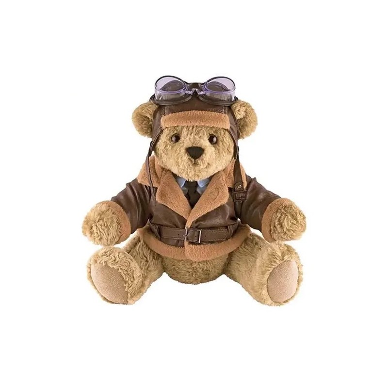 Ourson Aviateur en peluche ( 40 cms)