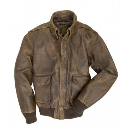 Blouson aviateur A-2 MUSTANG taille S à XXL