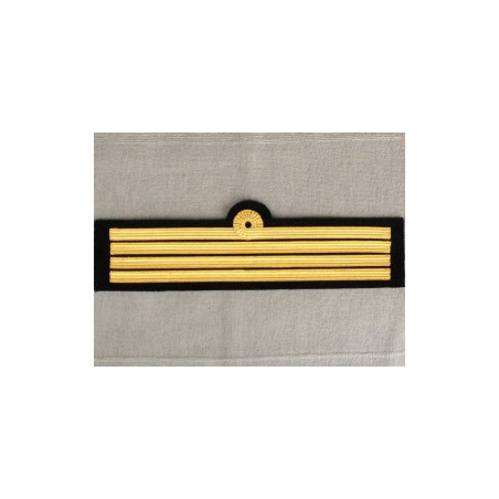 Paire de Galons de manches CDB à coudre avec boucle Nelson