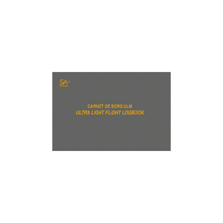 CARNET DE BORD ULM modèle SIA-DGAC