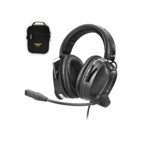 Casque Sennheiser HME 110 + sacoche Design4pilot