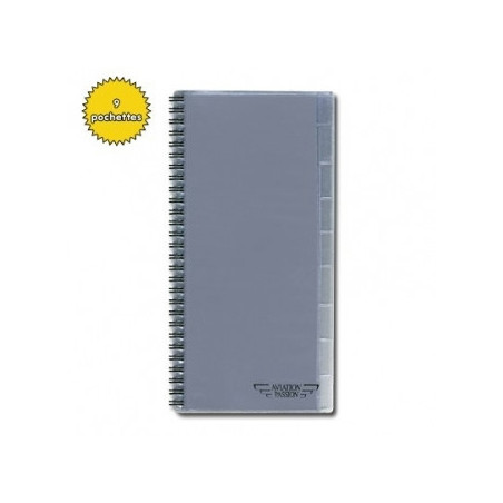 Protège Check-lists 9 pochettes avec onglets