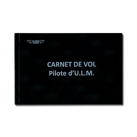 CARNET DE VOL PILOTE ULM