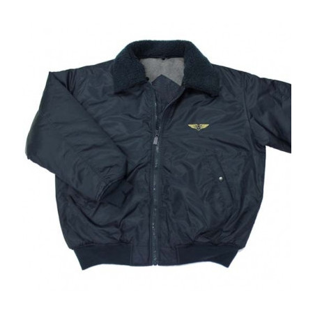 Blouson de vol TRANSAIR FLIGHTLINE bleu navy taille L