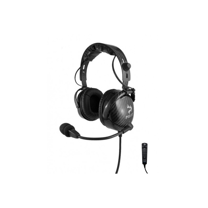 Casque CARBON A1 ANR avec boitier Blulink (bluetooth) PILOT COM USA Casque CARBON A1 ANR avec boitier Blulink (bluetooth) PILOT COM USA