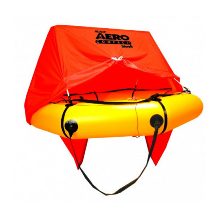 Canot de sauvetage avec canopy pour 4 personnes -AERO COMPACT