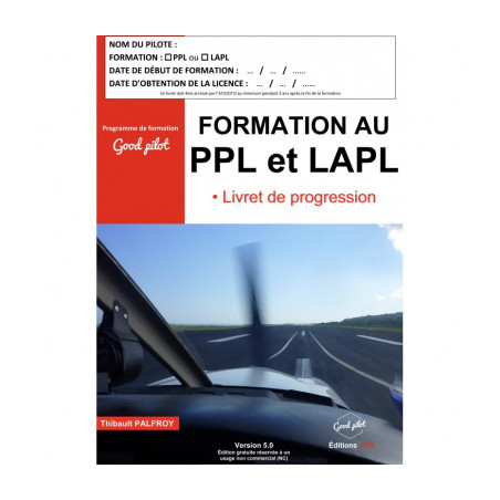 Formation au PPL et LAPL Livret de progression Good Pilot