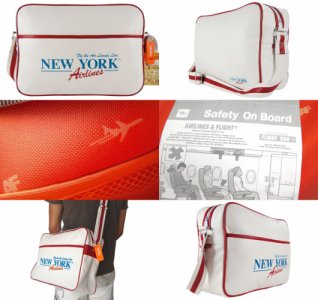 Airlines Retro Bag  NEW YORK AIRLINES