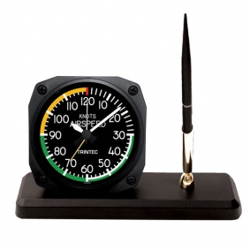 Horloge de bureau style AIR SPEED +  receveur à stylo