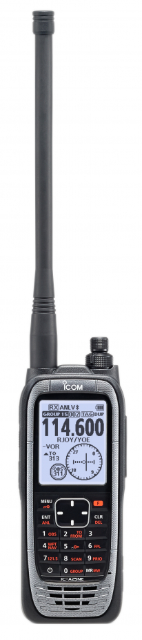 Emetteur-récepteur ICOM IC-A25NE avec fonctions navigation et bluetooth
