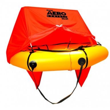 Canot de sauvetage avec canopy pour 2 personnes-AERO COMPACT 