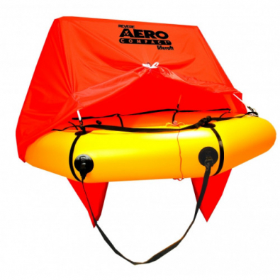 Canot de sauvetage avec canopy pour 4 personnes -AERO COMPACT
