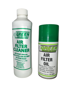 Kit de nettoyage filtre à air Green