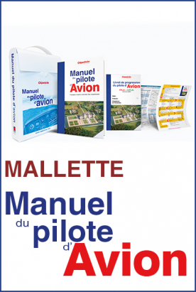 Malette du Manuel PILOTE PPL LAPL 18 ed CEPADUES +livret de progression 