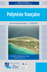 Carte de Vol à vue Polynésie française 2021